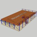 3000kg SGS Adjustable Warehouse Mezzanine