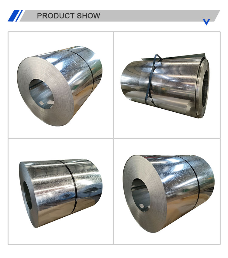 ISO9001 ASTM JIS Q195 Q215 Material Galvanized Steel Coil 50mm 200mm 500mm Width