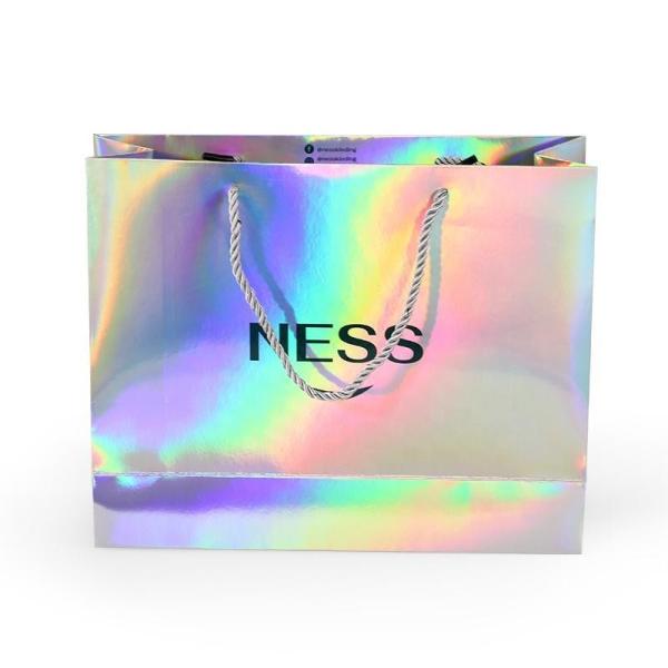 Buy cheap Customized Size Hand Length Handle Jewelry Paper Shopping Bag with Luxury Logo Printing from wholesalers