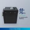 Buy cheap High Capacity Batteries Used In Electric Motorcycle battery NCM48V75Ah 12.5A Max Charging Current from wholesalers