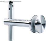 Handrail bracket RS322 glass to rail, material stainless steel 304,201,