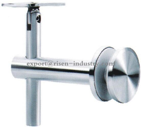 Handrail bracket RS322 glass to rail, material stainless steel 304,201,