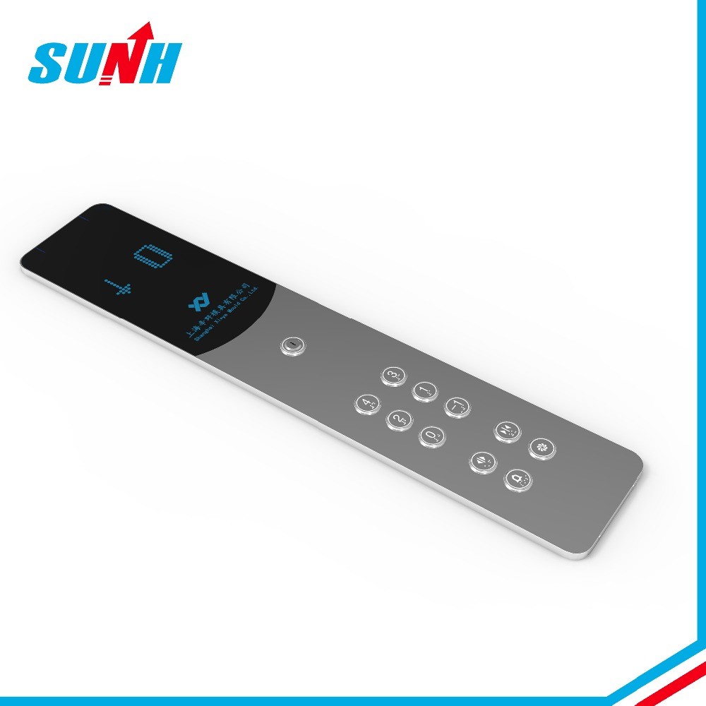 In High Qulity Multi Color Square Lift Elevator Parts Push Button