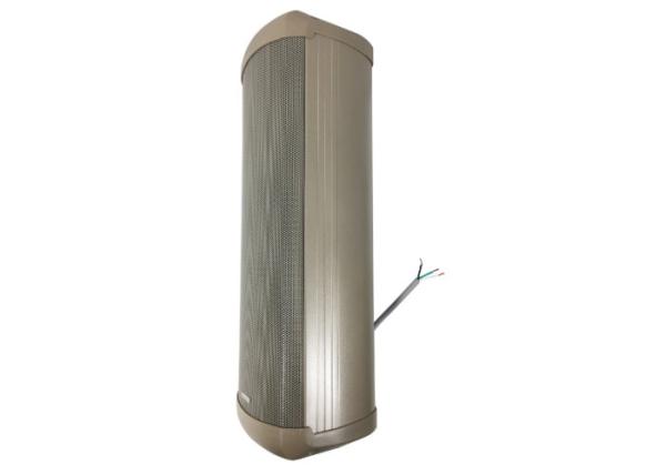 Buy cheap Aluminum Housing Wall Hanging Speakers , Column Speakers PA System Khaki Finish from wholesalers