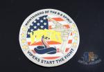 2D Army Challenge Coins Souvenir Gift , Round Military Commemorative Coins
