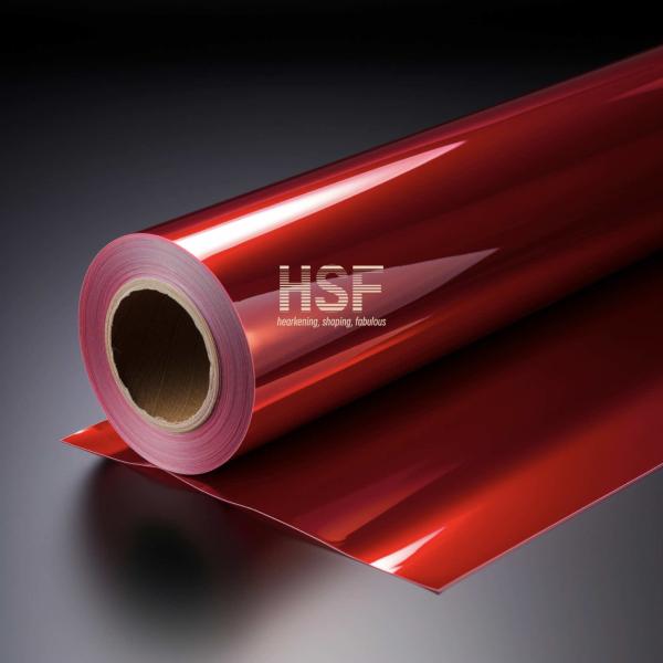 Buy cheap 75um Red PET Fluorosilicone Release Liner Transparent Pet Film from wholesalers