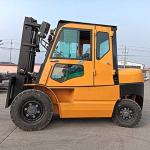 Closed Mast 5000kgs Diesel Powered Forklift CPCD50 Japanese Diesel Engine