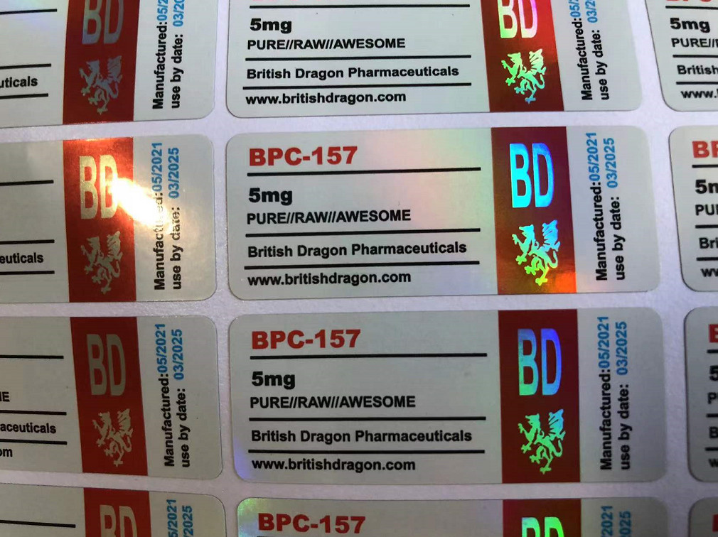 Gen Pharma Label For Medicinal Bodybuild Products Packing