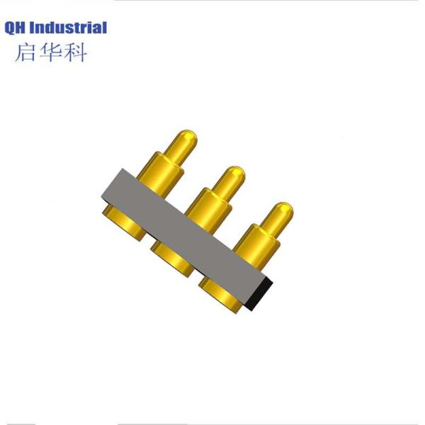 3Pin Norway Ce Standard Female Connector Magnetic spring loaded pin Connector