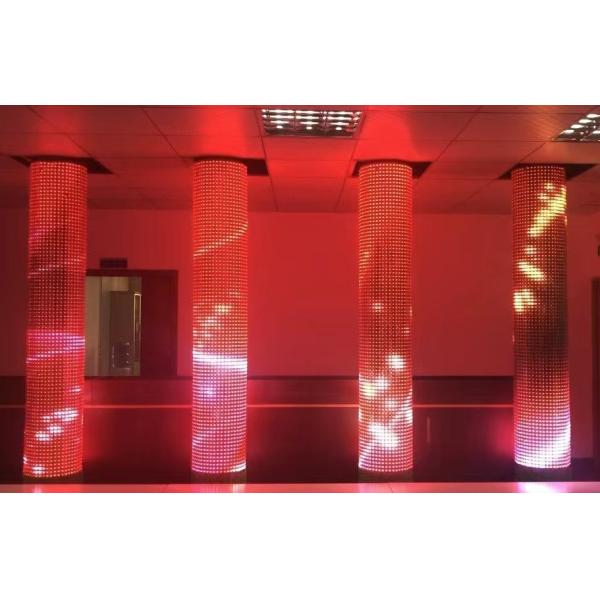 Buy cheap High Quality Models RGB Media Transparent Mesh Display Screen from wholesalers