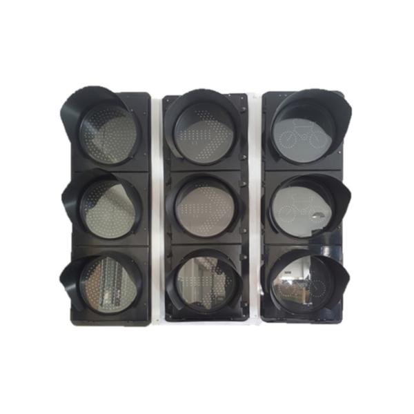 Buy cheap Circle Or Square 400mm Traffic Signal Light Red Yellow Green 220VAC from wholesalers