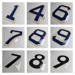 Club Customizable Cut Heat Transfer Letters And Numbers For Jersey