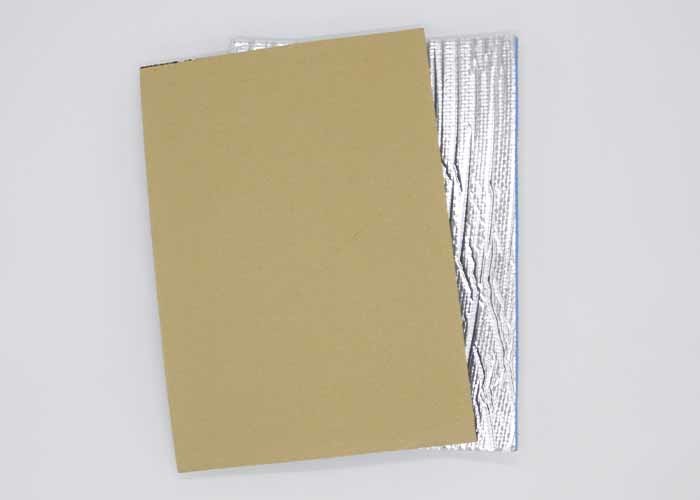 Shock Absorption Heat Insulation Sheets , Shiny Aluminium Insulation Sheet