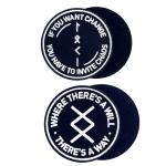 Clothing Garment Embroidery Custom Embroider Patch Hook and Loop Patch
