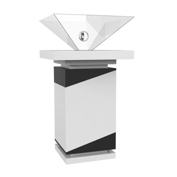 Buy cheap Android 3D Display System Inverted Triangle Pyramid Holographic Display from wholesalers
