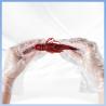 Buy cheap Oil Proof Disposable PE Gloves Sterile Clear Food Service Gloves from wholesalers