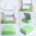 Gravnre Printing Customized Square Airplane Paper Box for Recycle Shipping Gift