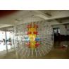 Buy cheap Adult 0.9 mm PVC Transparent Unti-coldness Water Zorbing Ball For Amusement Park from wholesalers