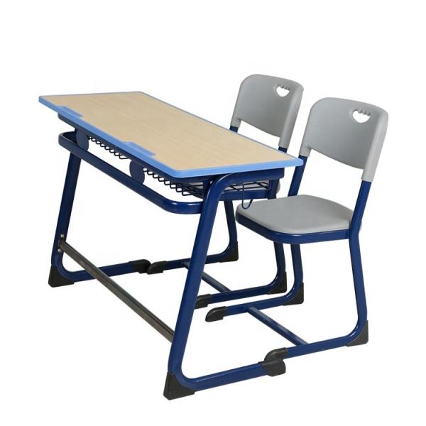 Buy cheap SGS H760*W450*L1200mm School Desk With Chair from wholesalers