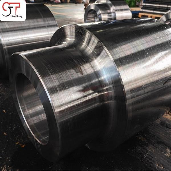 42CrMo Forged Steel Hollow Cylinder 100kg To 7000kg Open Die Forging