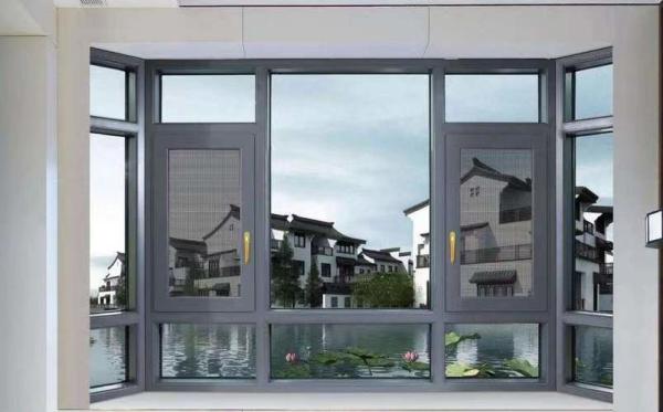 Buy cheap Customizable Aluminium Glass Window Spray Coated for Office Building Soundproof Insulation from wholesalers