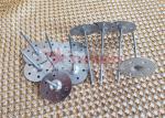 Galvanized Steel Perforated Insulation Support Nails To Attached Wood Fiber