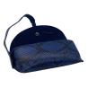 Buy cheap Blue Belt Closure 16.4cm Personalised Leather Glasses Case from wholesalers