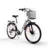 Buy cheap Beach Women Electric Bikes With Basket Ladies Electric Bicycle 26" 48v 350w 9.6Ah from wholesalers