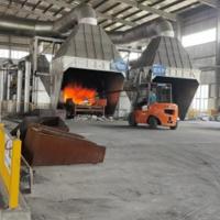 Buy cheap 10 Ton Gas Fired Aluminum Melting Furnace And Supporting Production Equipment product