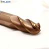 Buy cheap HRC58 4 Flutes Ball Nose End Mill Metal Carving Milling Cutter Engraving For Copper Steel from wholesalers