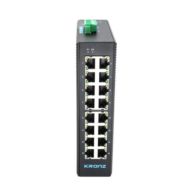 Buy cheap RJ45 Industrial Ethernet Switches 16 Ports Unmanaged Network Switches from wholesalers