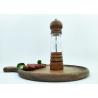 Buy cheap Acrylic And Wood Salt Pepper Mill Grinder Condiment Salt And Pepper Grinder Set from wholesalers