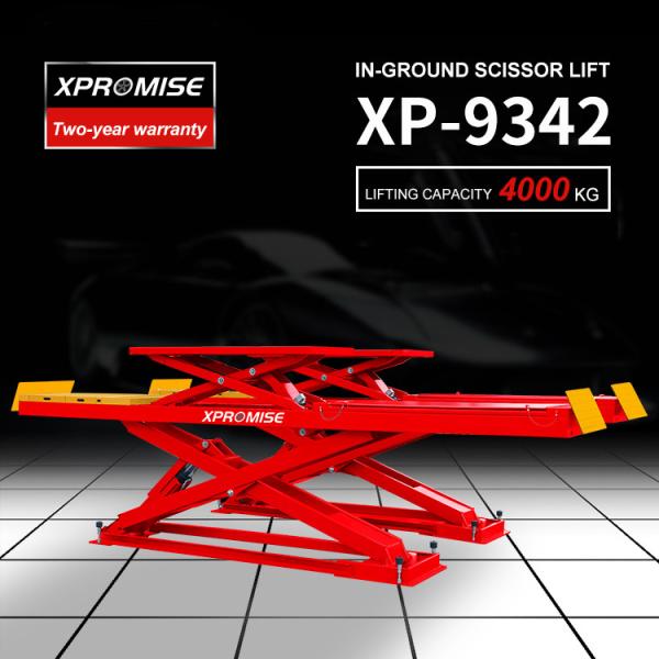 Buy cheap Under Ground Big Scissor Alignment Car Lift with CE from wholesalers