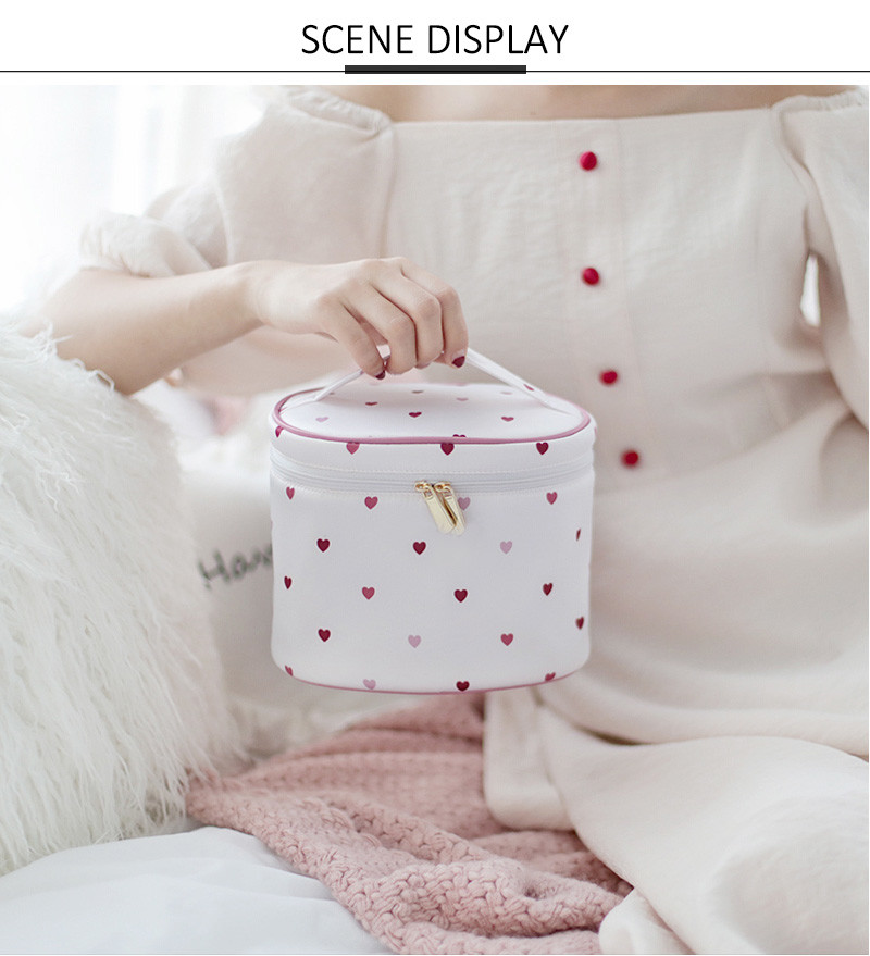 Oem ODM Satin Traveling Toiletry Organiser Pouch Bag With Logo