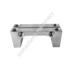 Silver 10# Steel Customized Machined Parts Order Custom Metal Parts
