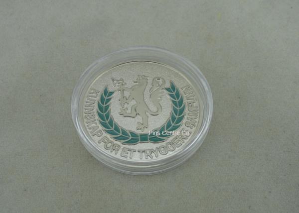 Buy cheap Personalized Soft Enamel Coins , Zinc Alloy Die Stamped Memorial Coin from wholesalers