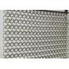 Buy cheap 12m width Metal Mesh Ring Curtains 304 Stainless Steel Ring Mesh wearproof from wholesalers