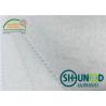 Buy cheap Polyester Non Woven Felt Garments Accessories Pure White 150cm Width from wholesalers