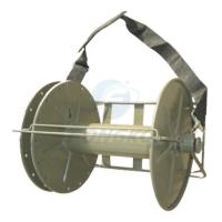 Buy cheap Retractable Tactical Metal Fiber Optic Launch Reel Cart 1800M product