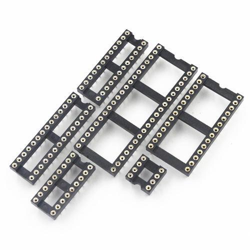 Buy cheap 60VAC DIP SINGLE 2.54mm Pitch PBT Integrated IC Socket from wholesalers