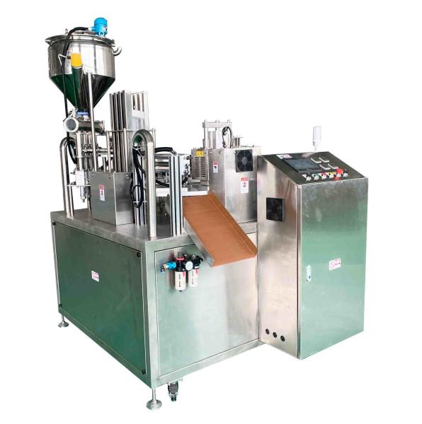 Buy cheap 100-500ml Plastic Cup Filling Sealing Machine For Cup Packaging from wholesalers