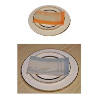 Buy cheap 50-70gsm Guest Airlaid Luxury Paper Napkin Plaid For Christmas Party product