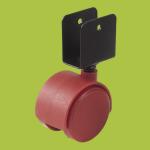 Buy cheap cheap price casters red clamp platen caster, components for furniture from wholesalers