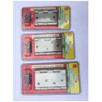 Buy cheap 3.5" One Pair Blister Packing Hinge , Door Hardware Parts 400g Paper Card Box product