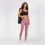 Front Seam Workout Leggings Tights High Waist Yoga Pants Gym Tights Women