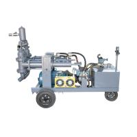 Buy cheap Vertical Stucco Pump Sprayer Mortar Grout Pump Two Cylinder product