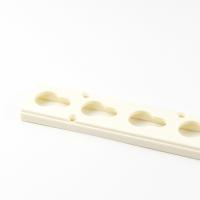 Buy cheap White ABS / Nylon Horse Keyhole Jump Tracks 50*5*1.3cm In Horse Racing product