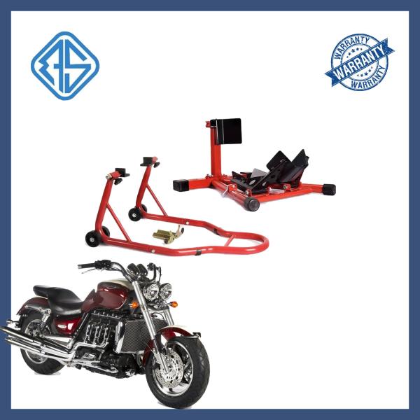 Buy cheap Black Movable Motorcycle Stand Strong Lifting 1000LBS Capacity from wholesalers