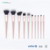 Buy cheap 11 Pieces Plastic Makeup Brushes Set With Three Colors Hair Tips from wholesalers