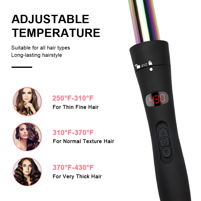 450F 3P Professional Curling Iron Set 45W Temperature Control